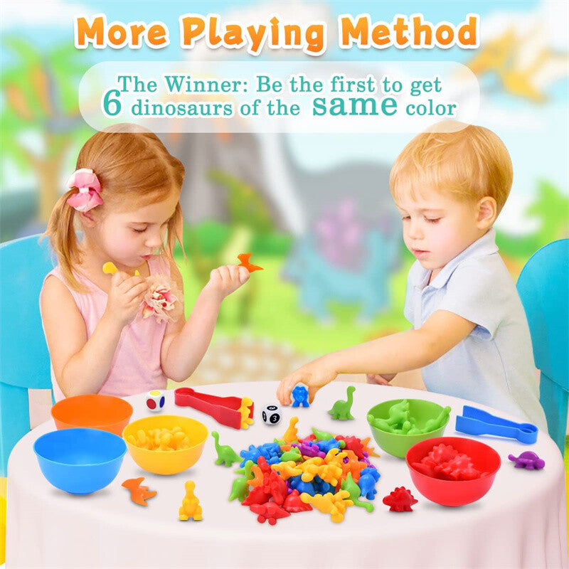 Dinosaur Set 58PCS With Plastic Drum